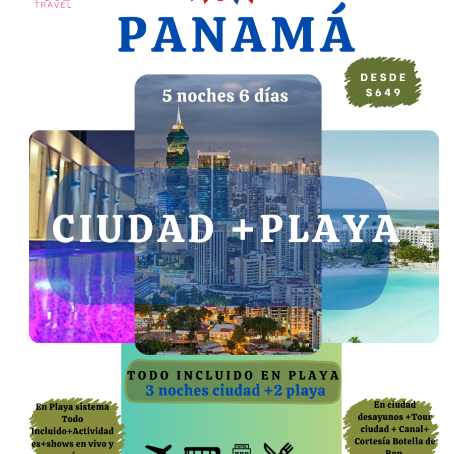 Panama Ciudad +Playa
